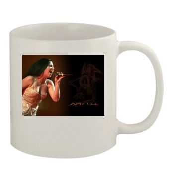 Amy Lee 11oz White Mug