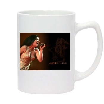 Amy Lee 14oz White Statesman Mug