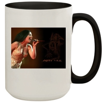 Amy Lee 15oz Colored Inner & Handle Mug