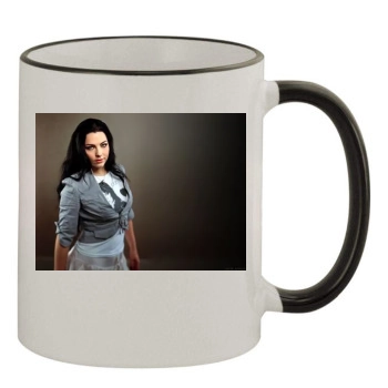 Amy Lee 11oz Colored Rim & Handle Mug