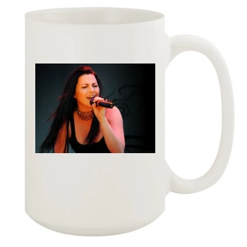 Amy Lee 15oz White Mug