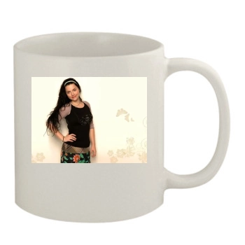 Amy Lee 11oz White Mug