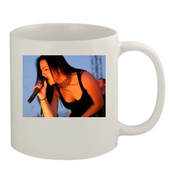 Amy Lee 11oz White Mug