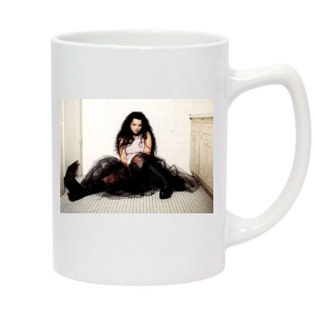 Amy Lee 14oz White Statesman Mug