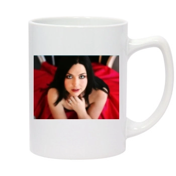 Amy Lee 14oz White Statesman Mug