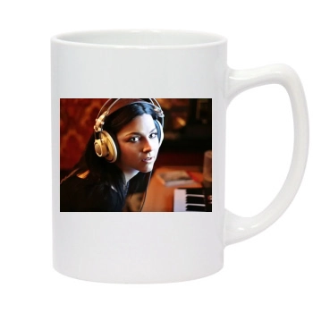 Amy Lee 14oz White Statesman Mug