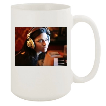 Amy Lee 15oz White Mug