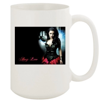 Amy Lee 15oz White Mug