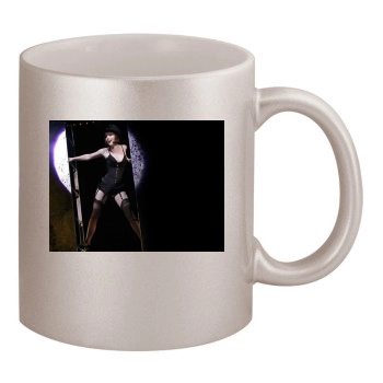 Amy Nuttall 11oz Metallic Silver Mug