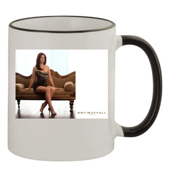 Amy Nuttall 11oz Colored Rim & Handle Mug