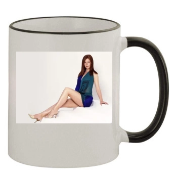 Amy Nuttall 11oz Colored Rim & Handle Mug