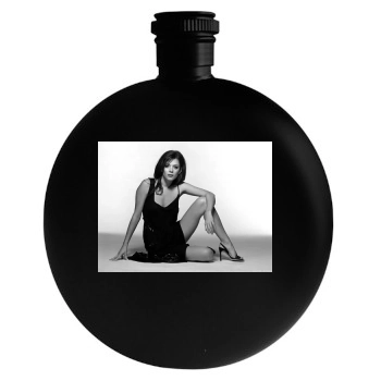 Anna Friel Round Flask