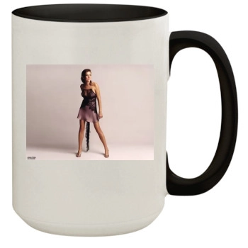 Anna Friel 15oz Colored Inner & Handle Mug