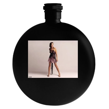 Anna Friel Round Flask