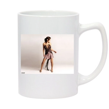 Anna Friel 14oz White Statesman Mug