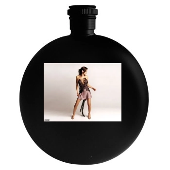 Anna Friel Round Flask