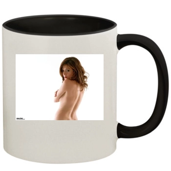 Anna Friel 11oz Colored Inner & Handle Mug