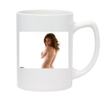 Anna Friel 14oz White Statesman Mug