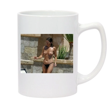 Anna Friel 14oz White Statesman Mug