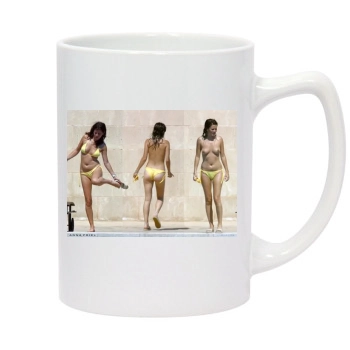 Anna Friel 14oz White Statesman Mug