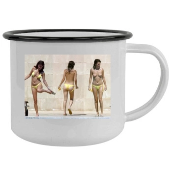 Anna Friel Camping Mug