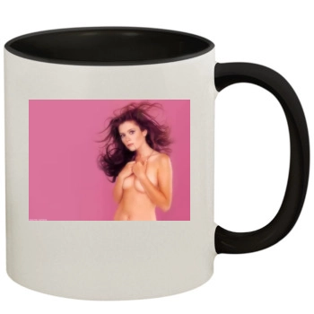 Anna Friel 11oz Colored Inner & Handle Mug