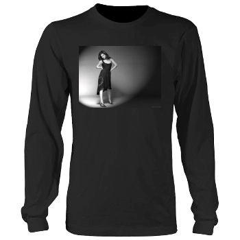 Anna Friel Men's Heavy Long Sleeve TShirt