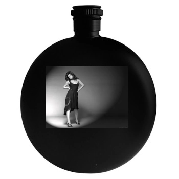 Anna Friel Round Flask