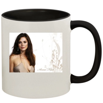 Anna Friel 11oz Colored Inner & Handle Mug