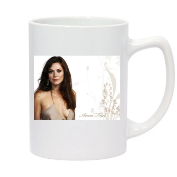 Anna Friel 14oz White Statesman Mug