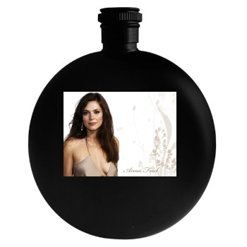 Anna Friel Round Flask