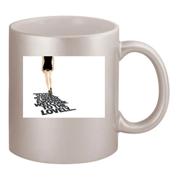 Anna Friel 11oz Metallic Silver Mug