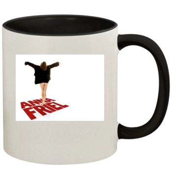 Anna Friel 11oz Colored Inner & Handle Mug