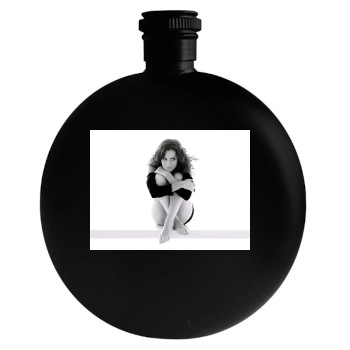 Anna Friel Round Flask