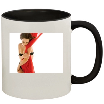 Anna Friel 11oz Colored Inner & Handle Mug