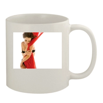 Anna Friel 11oz White Mug