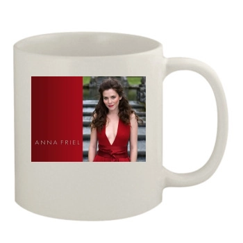 Anna Friel 11oz White Mug