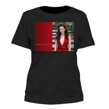 Anna Friel Women's Cut T-Shirt