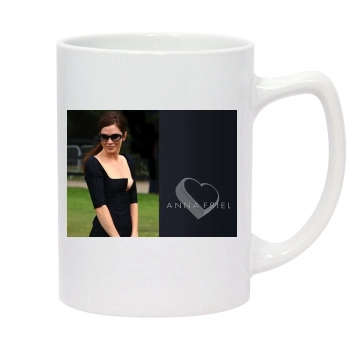 Anna Friel 14oz White Statesman Mug