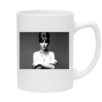 Anna Friel 14oz White Statesman Mug