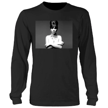 Anna Friel Men's Heavy Long Sleeve TShirt