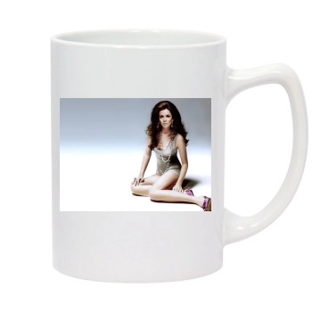 Anna Friel 14oz White Statesman Mug