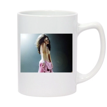 Anna Friel 14oz White Statesman Mug