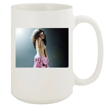 Anna Friel 15oz White Mug