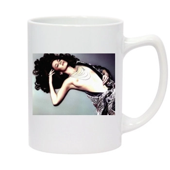 Anna Friel 14oz White Statesman Mug