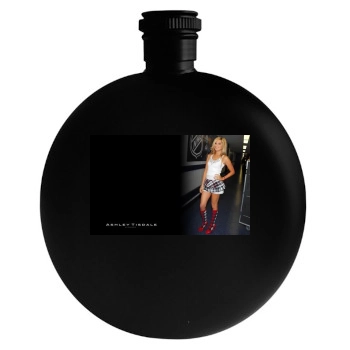 Ashley Tisdale Round Flask