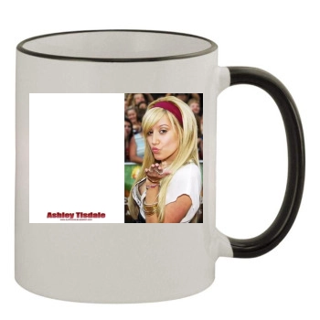 Ashley Tisdale 11oz Colored Rim & Handle Mug