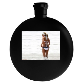 Ashley Tisdale Round Flask