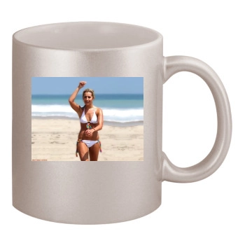 Ashley Tisdale 11oz Metallic Silver Mug