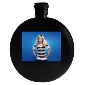 Ashley Tisdale Round Flask